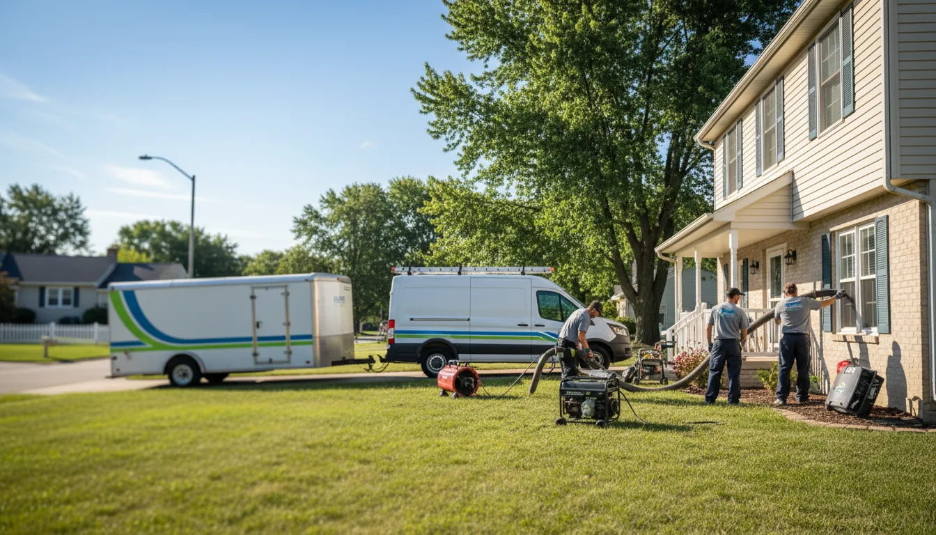 Flooded Basement Restoration And Cleanup With Repair in Shawnee, WY near me